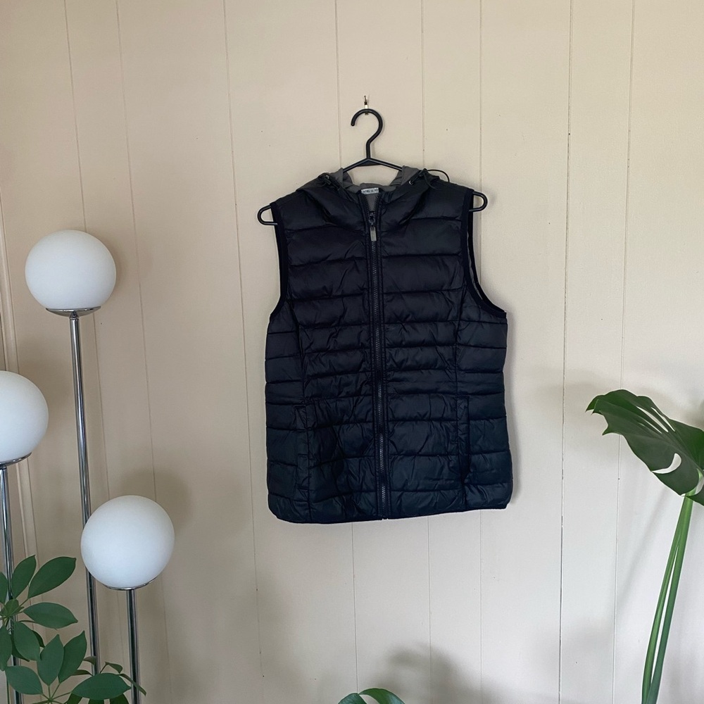 Puffer Vest with Hood